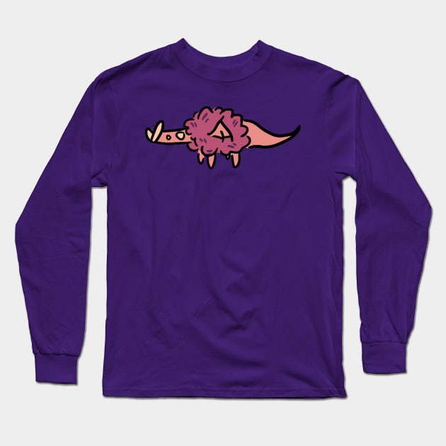 Raspberry Fluff Dragon :: Dragons and Dinosaurs Long Sleeve T-Shirt by Platinumfrog